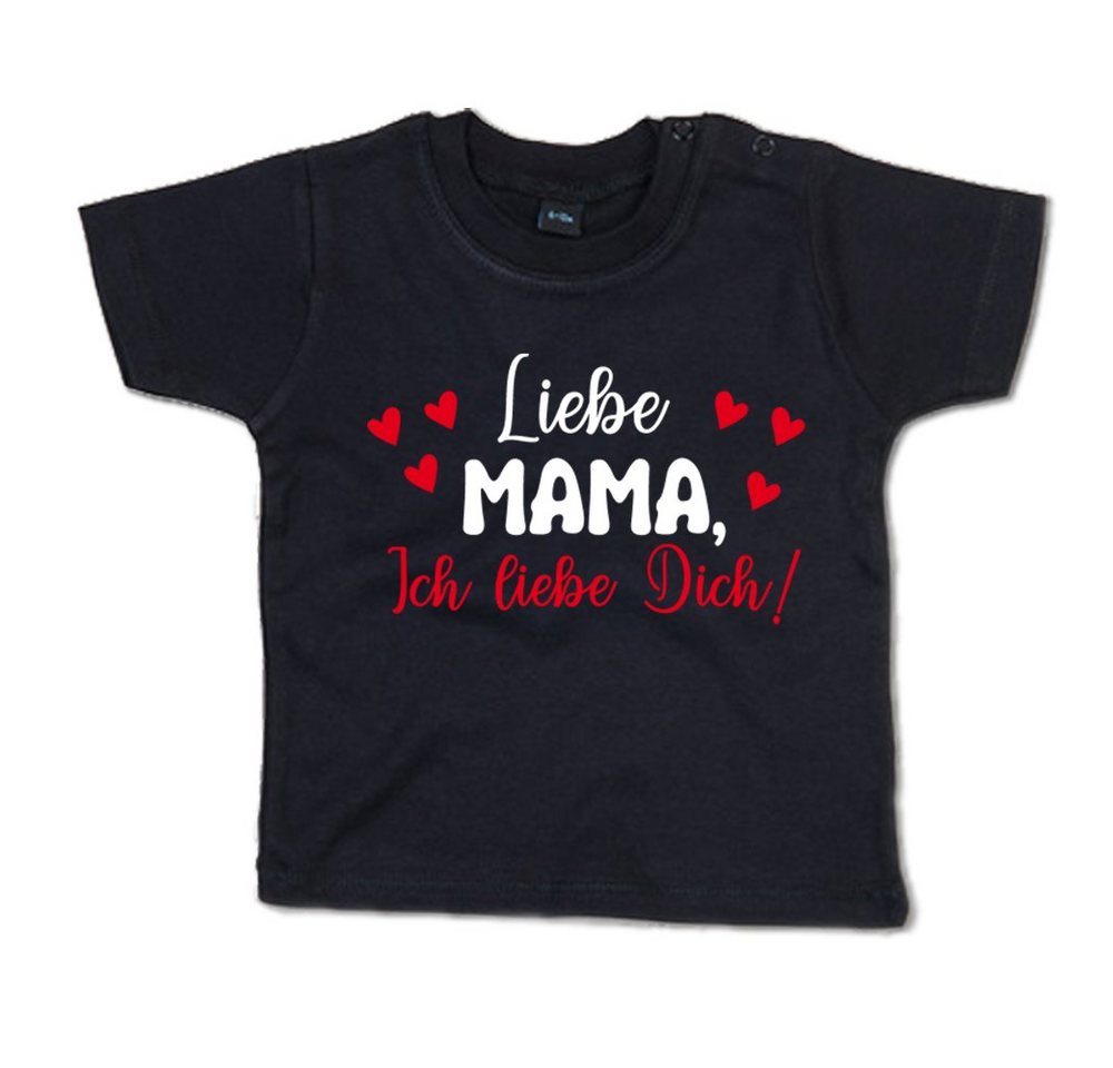 G-graphics T-Shirt Liebe Mama, Ich liebe Dich! mit Spruch / Sprüche / Print / Aufdruck, Baby T-Shirt von G-graphics