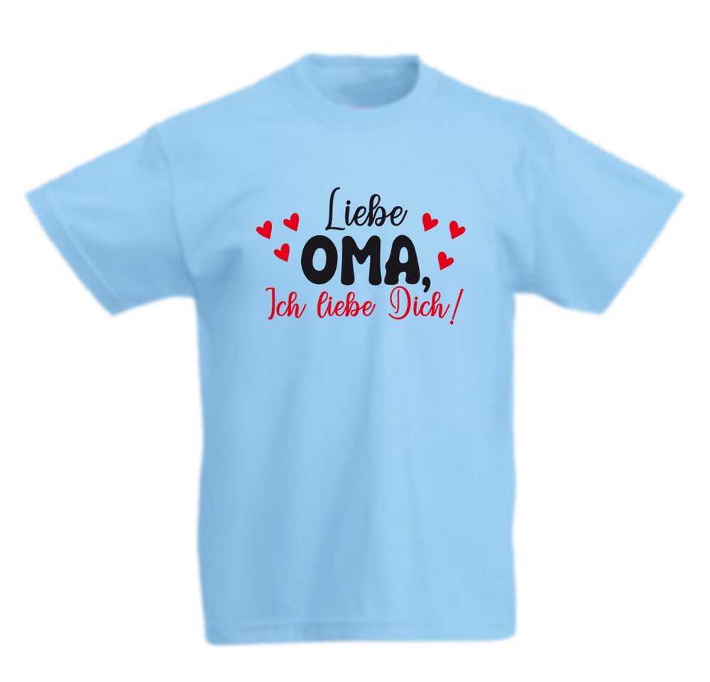 G-graphics T-Shirt Liebe Oma, Ich liebe Dich! Kinder T-Shirt, mit Spruch / Sprüche / Print / Aufdruck von G-graphics