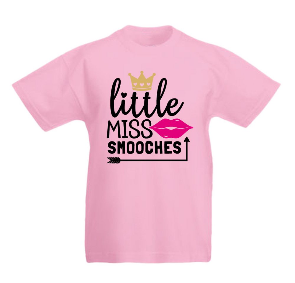 G-graphics T-Shirt Little miss Smooches Kinder T-Shirt, mit Spruch / Sprüche / Print / Aufdruck von G-graphics