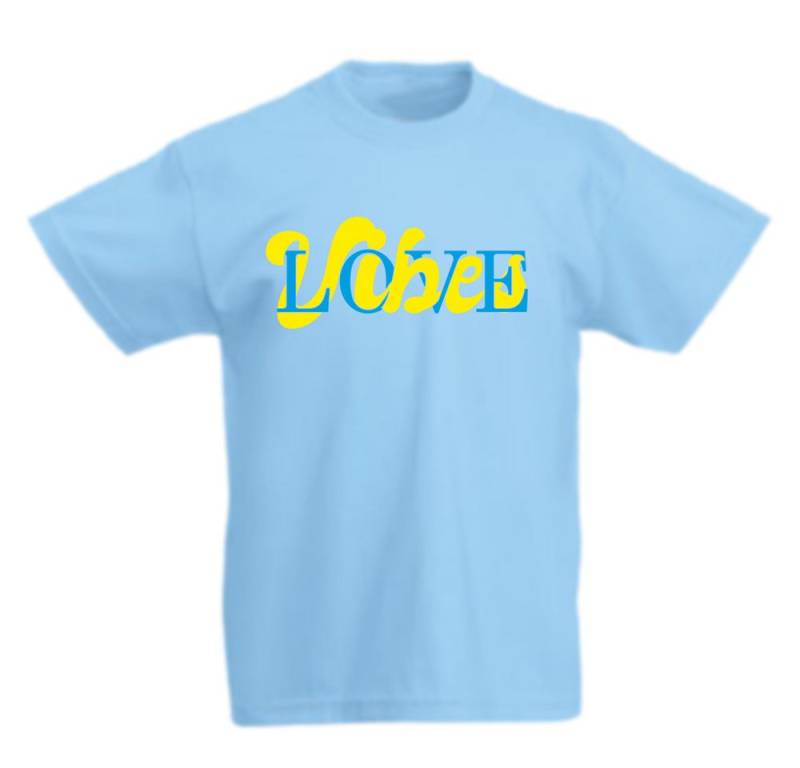 G-graphics T-Shirt Love Vibes Kinder T-Shirt mit schönem Print zum Valentinstag von G-graphics