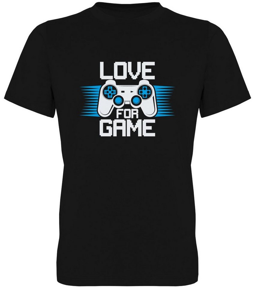 G-graphics T-Shirt Love for game Herren T-Shirt, mit trendigem Frontprint, Aufdruck auf der Vorderseite, Spruch/Sprüche/Print/Motiv, für jung & alt von G-graphics