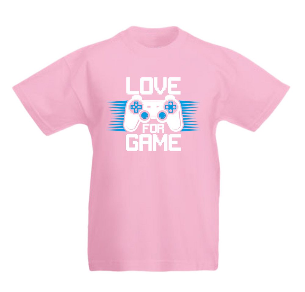 G-graphics T-Shirt Love for game Kinder T-Shirt mit coolem Frontprint für Gamer*innen von G-graphics