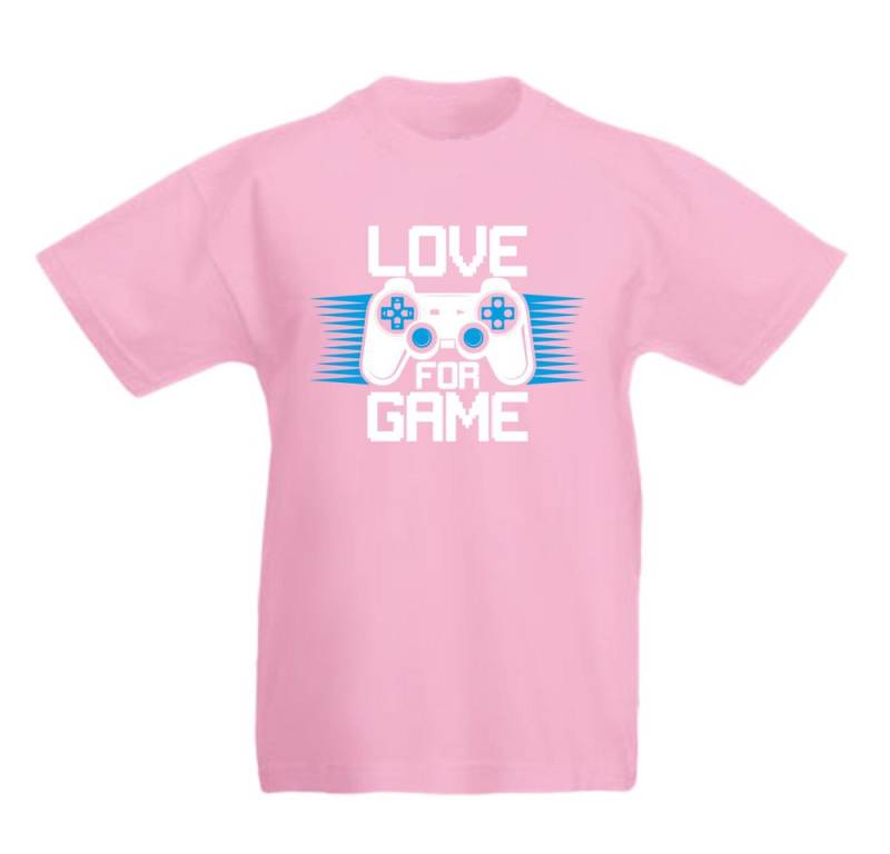 G-graphics T-Shirt Love for game Kinder T-Shirt mit coolem Frontprint für Gamer*innen von G-graphics