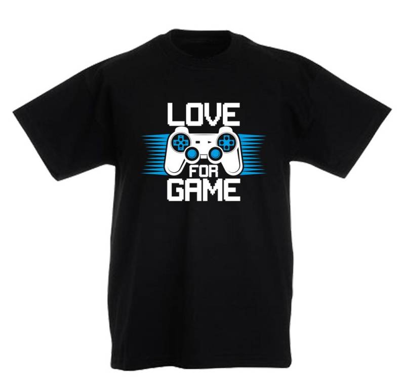 G-graphics T-Shirt Love for game Kinder T-Shirt mit coolem Frontprint für Gamer*innen von G-graphics