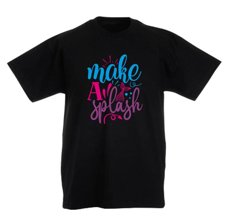 G-graphics T-Shirt Make a Splash Kinder T-Shirt mit coolem Spruch als Frontprint von G-graphics