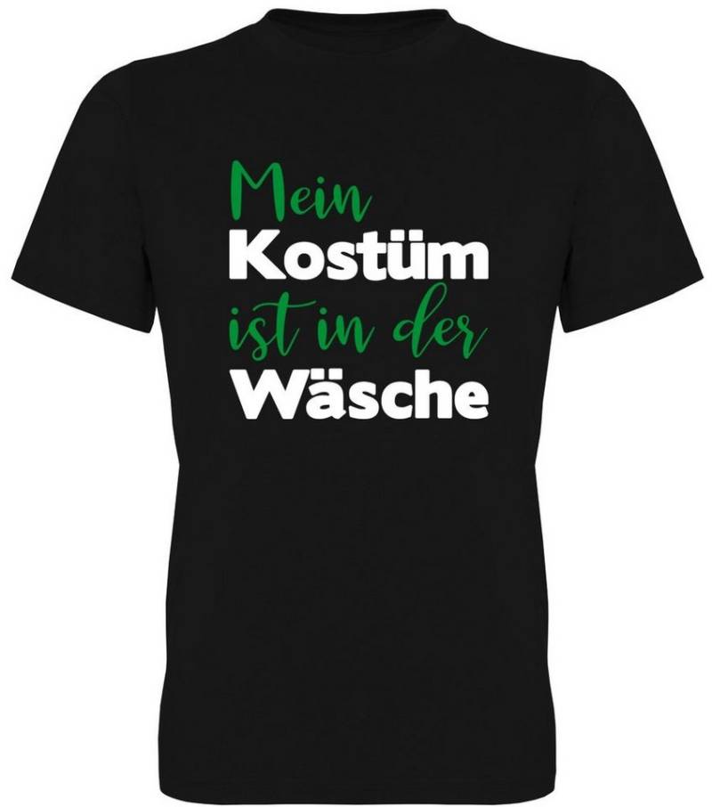 G-graphics T-Shirt Mein Kostüm ist in der Wäsche Herren T-Shirt, mit trendigem Frontprint, Aufdruck auf der Vorderseite, Spruch/Sprüche/Print/Motiv, für jung & alt von G-graphics