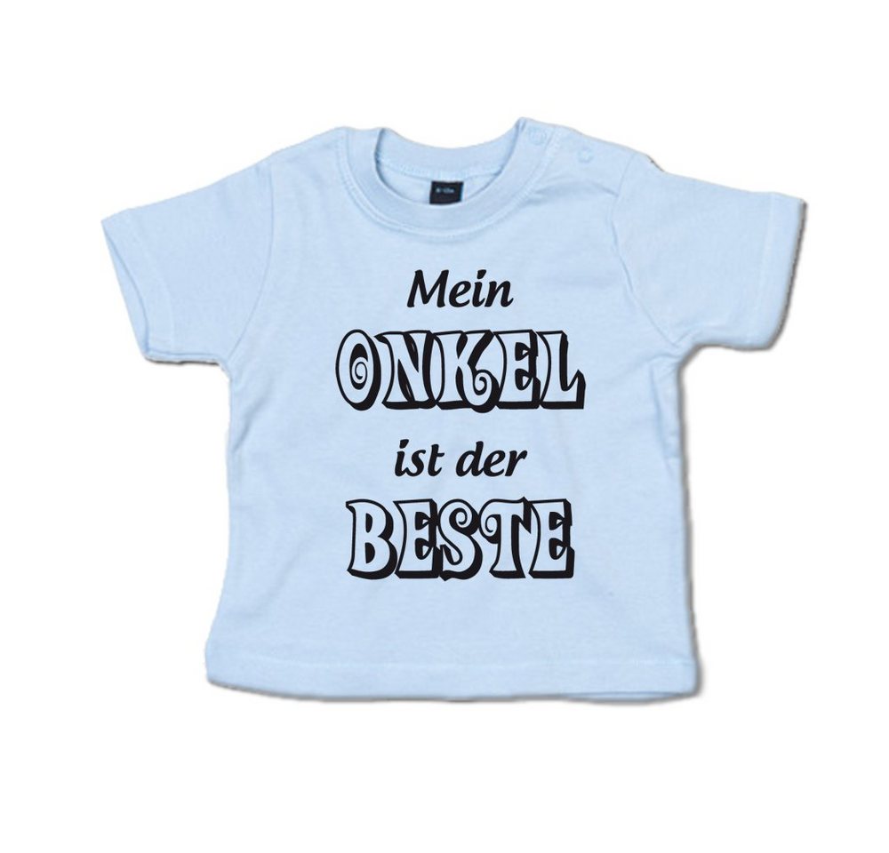 G-graphics T-Shirt Mein Onkel ist der Beste Baby T-Shirt, mit Spruch / Sprüche / Print / Aufdruck von G-graphics