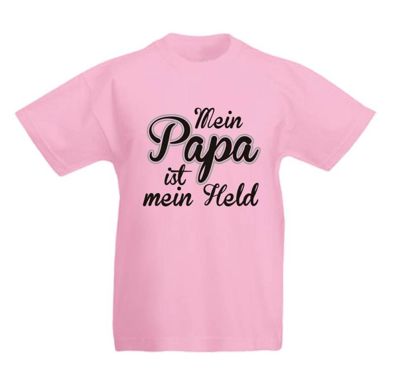 G-graphics T-Shirt Mein Papa ist mein Held Kinder T-Shirt mit Spruch / Statement von G-graphics