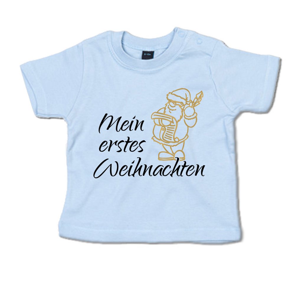 G-graphics T-Shirt Mein erstes Weihnachten – Nikolaus Baby T-Shirt mit Spruch als Geschenk mit Weihnachtsmotiv von G-graphics