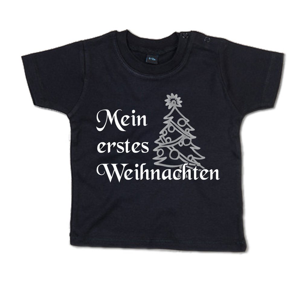 G-graphics T-Shirt Mein erstes Weihnachten – Tannenbaum Baby T-Shirt mit Spruch als Geschenk mit Weihnachtsmotiv von G-graphics