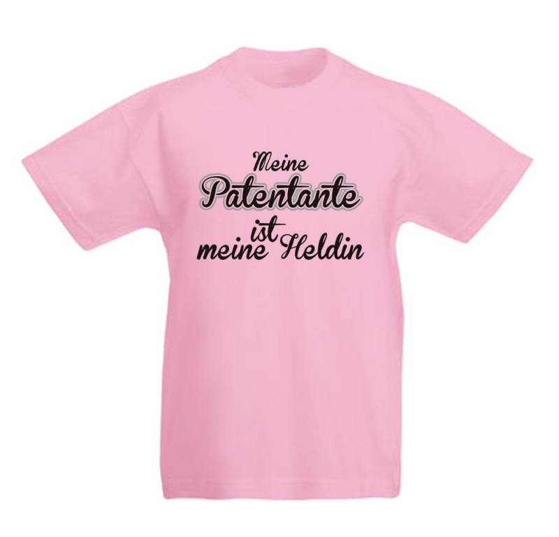 G-graphics T-Shirt Meine Patentante ist meine Heldin Kinder T-Shirt mit Spruch / Statement von G-graphics