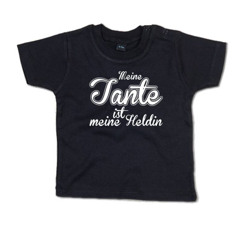 G-graphics T-Shirt Meine Tante ist meine Heldin Baby T-Shirt mit Spruch für/von Tante & Onkel von G-graphics