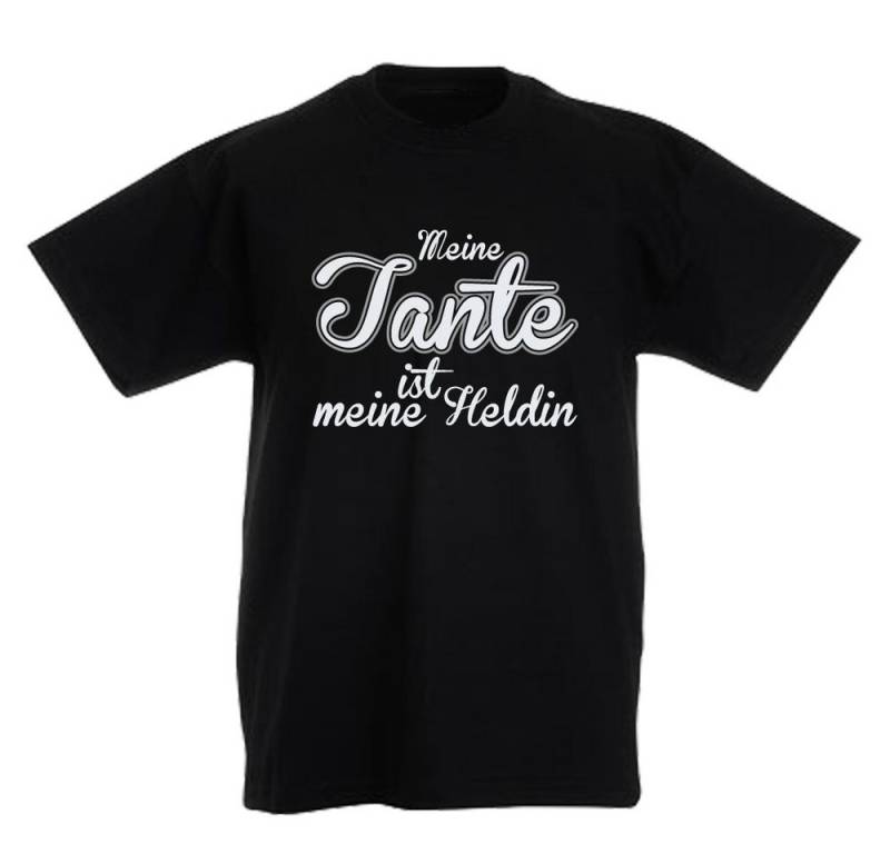 G-graphics T-Shirt Meine Tante ist meine Heldin Kinder T-Shirt mit Spruch / Statement von G-graphics