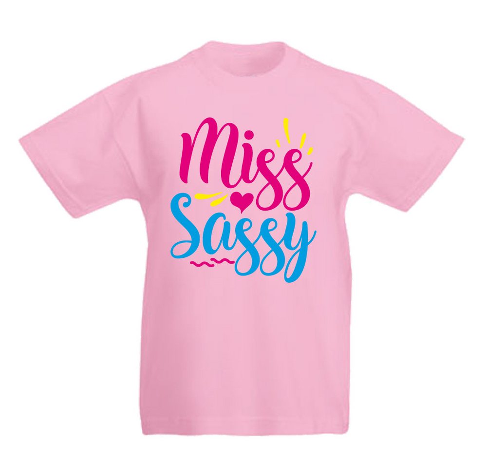 G-graphics T-Shirt Miss Sassy Kinder T-Shirt mit coolem Spruch als Frontprint von G-graphics