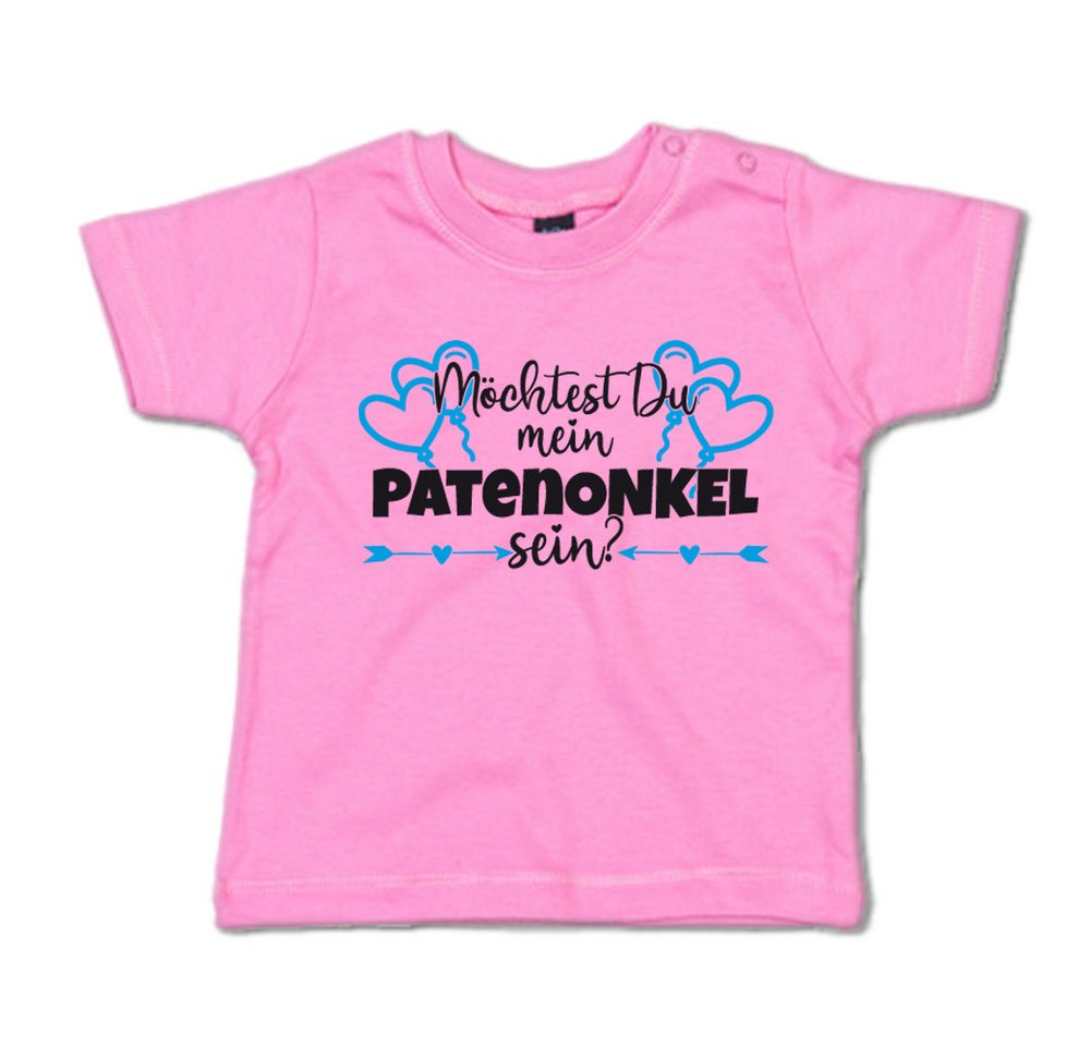 G-graphics T-Shirt Möchtest Du mein Patenonkel sein? Baby T-Shirt, mit Spruch / Sprüche / Print / Aufdruck von G-graphics