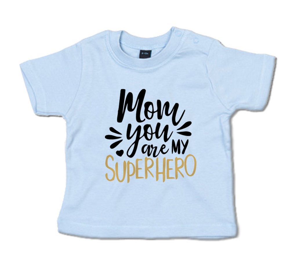 G-graphics T-Shirt Mom you are my Superhero Baby T-Shirt mit Spruch als Geschenk zum Muttertag G-graphics T-Shirt Mom you are my Superhero Baby T-Shirt mit Spruch als Geschenk zum Muttertag von G-graphics