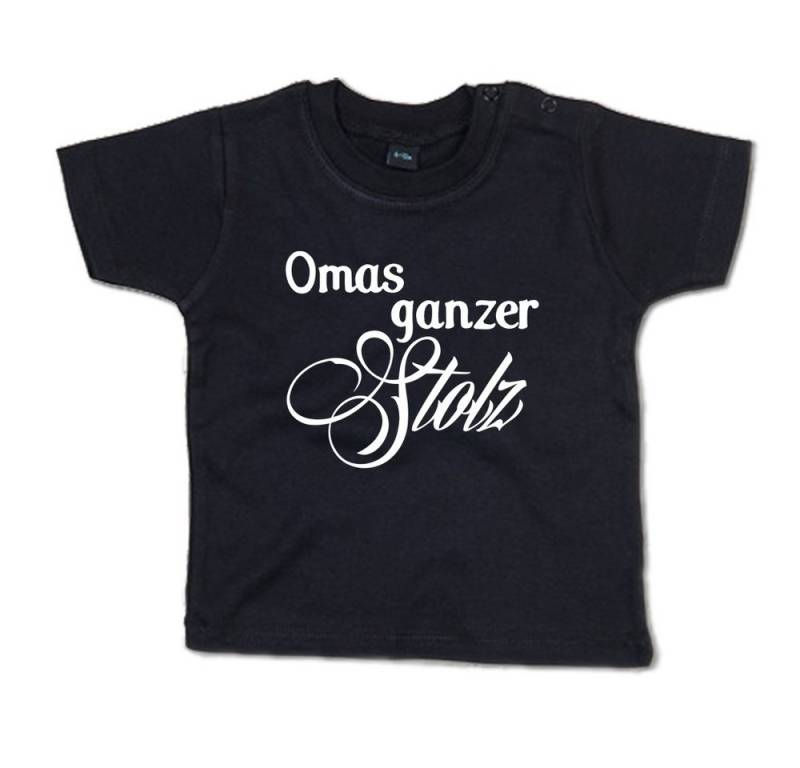 G-graphics T-Shirt Omas ganzer Stolz Baby T-Shirt mit Spruch für/von Oma & Opa von G-graphics