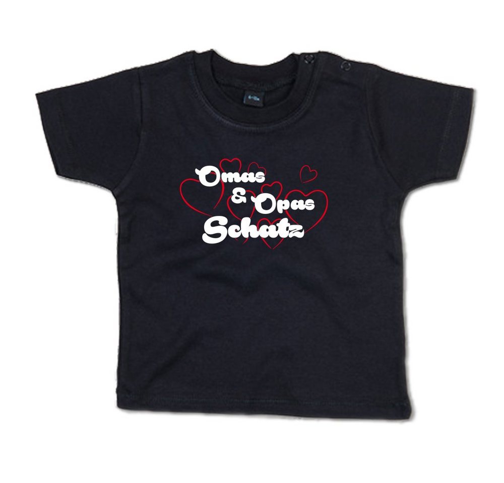 G-graphics T-Shirt Omas & Opas Schatz mit Spruch / Sprüche / Print / Aufdruck, Baby T-Shirt von G-graphics