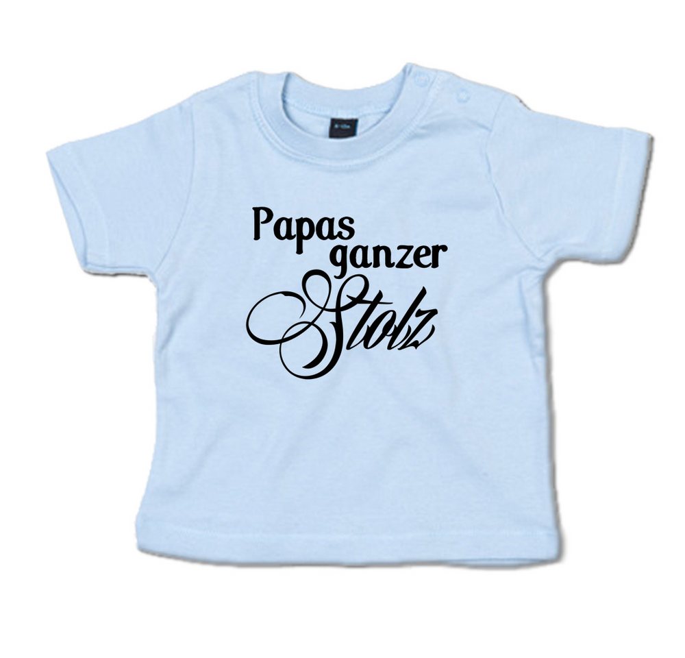 G-graphics T-Shirt Papas ganzer Stolz Baby T-Shirt mit Spruch als Geschenk zum Vatertag G-graphics T-Shirt Papas ganzer Stolz Baby T-Shirt mit Spruch als Geschenk zum Vatertag von G-Graphics