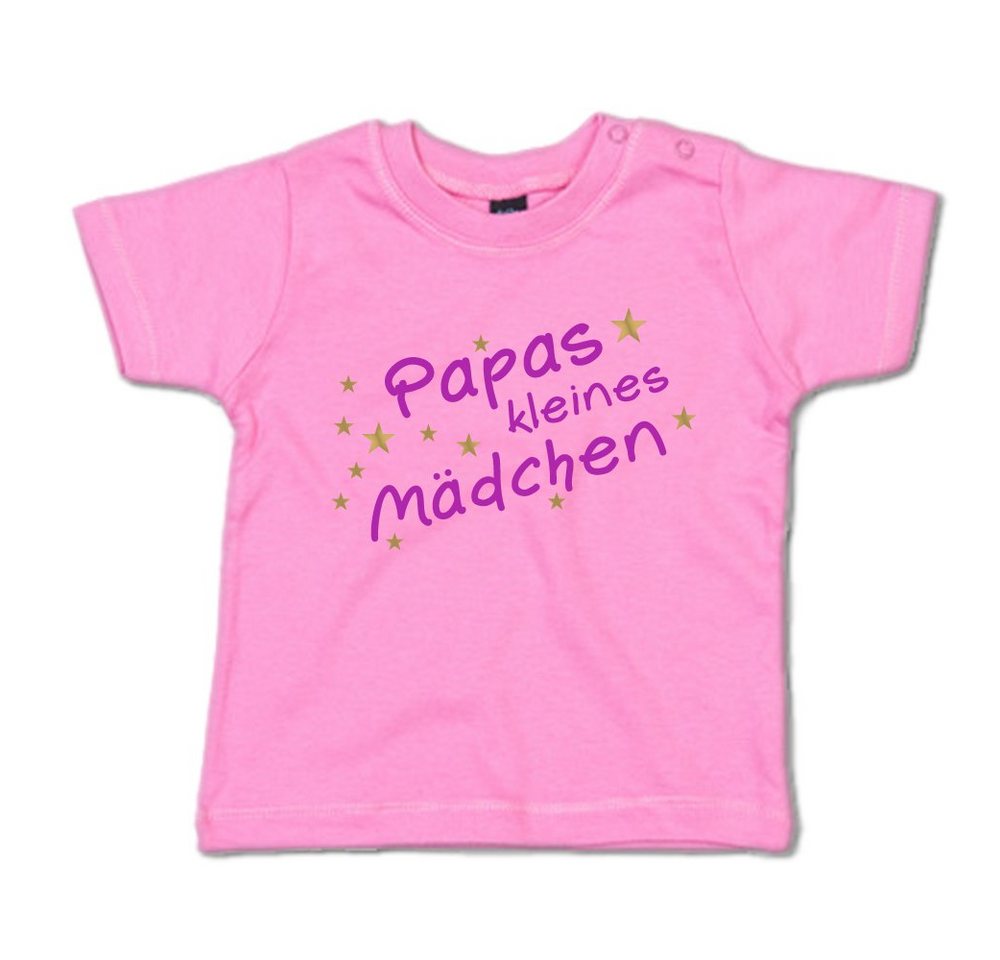 G-graphics T-Shirt Papas kleines Mädchen Baby T-Shirt, mit Spruch / Sprüche / Print / Aufdruck von G-graphics