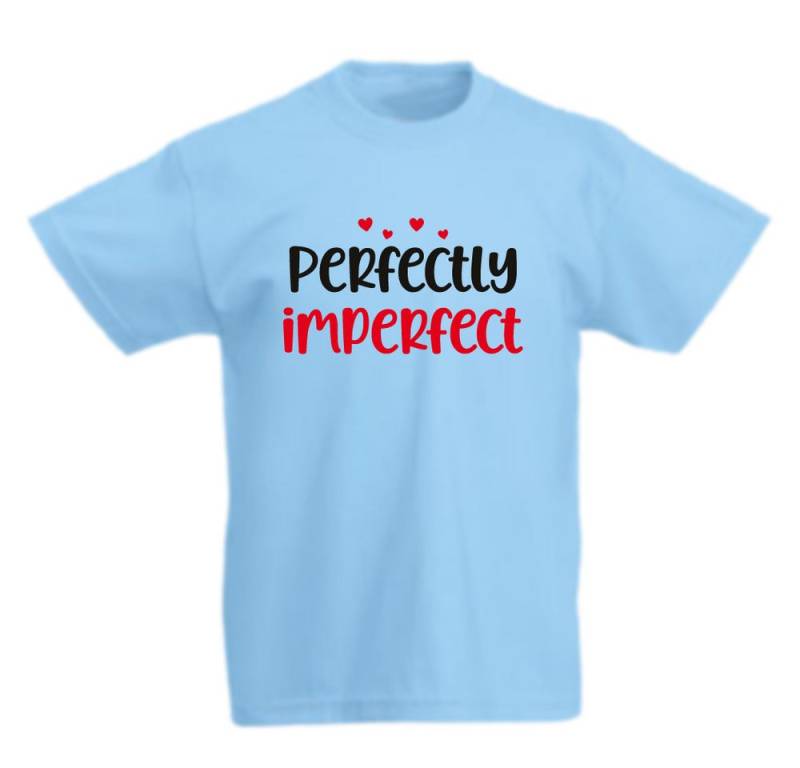 G-graphics T-Shirt Perfectly imperfect Kinder T-Shirt mit coolem Spruch als Frontprint von G-graphics