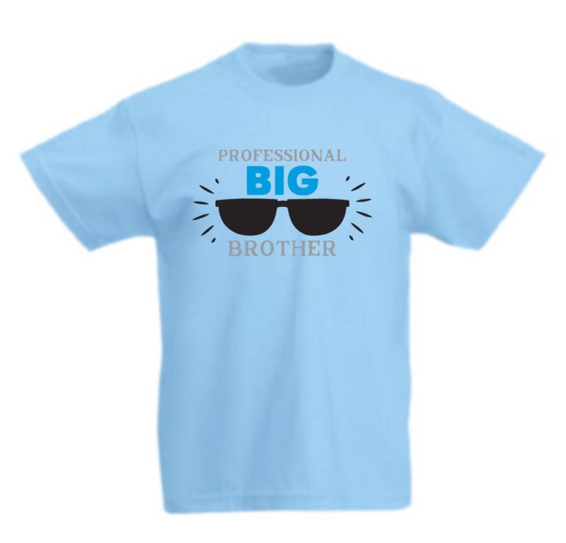G-graphics T-Shirt Professional Big Brother Kinder T-Shirt mit coolem Spruch als Frontprint von G-graphics