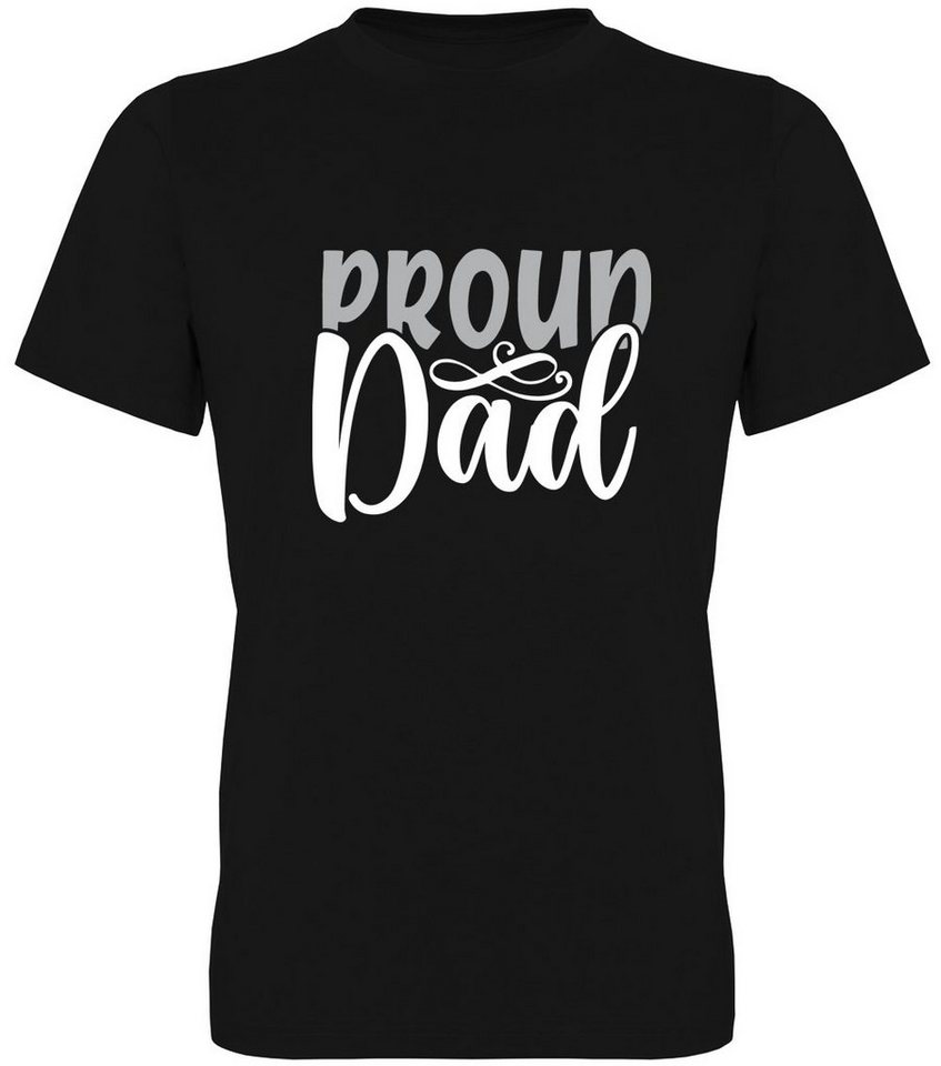 G-graphics T-Shirt Proud Dad Herren T-Shirt mit Frontprint-Motiv für den besten Papa zum Vatertag von G-graphics