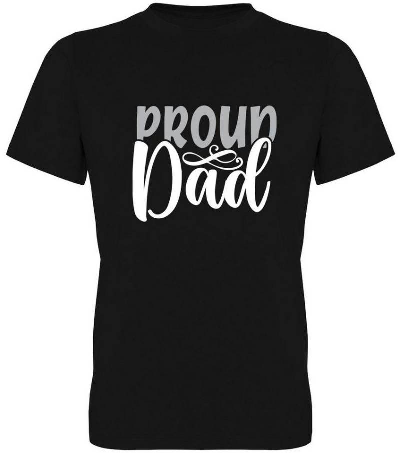 G-graphics T-Shirt Proud Dad Herren T-Shirt mit Frontprint-Motiv für den besten Papa zum Vatertag von G-graphics