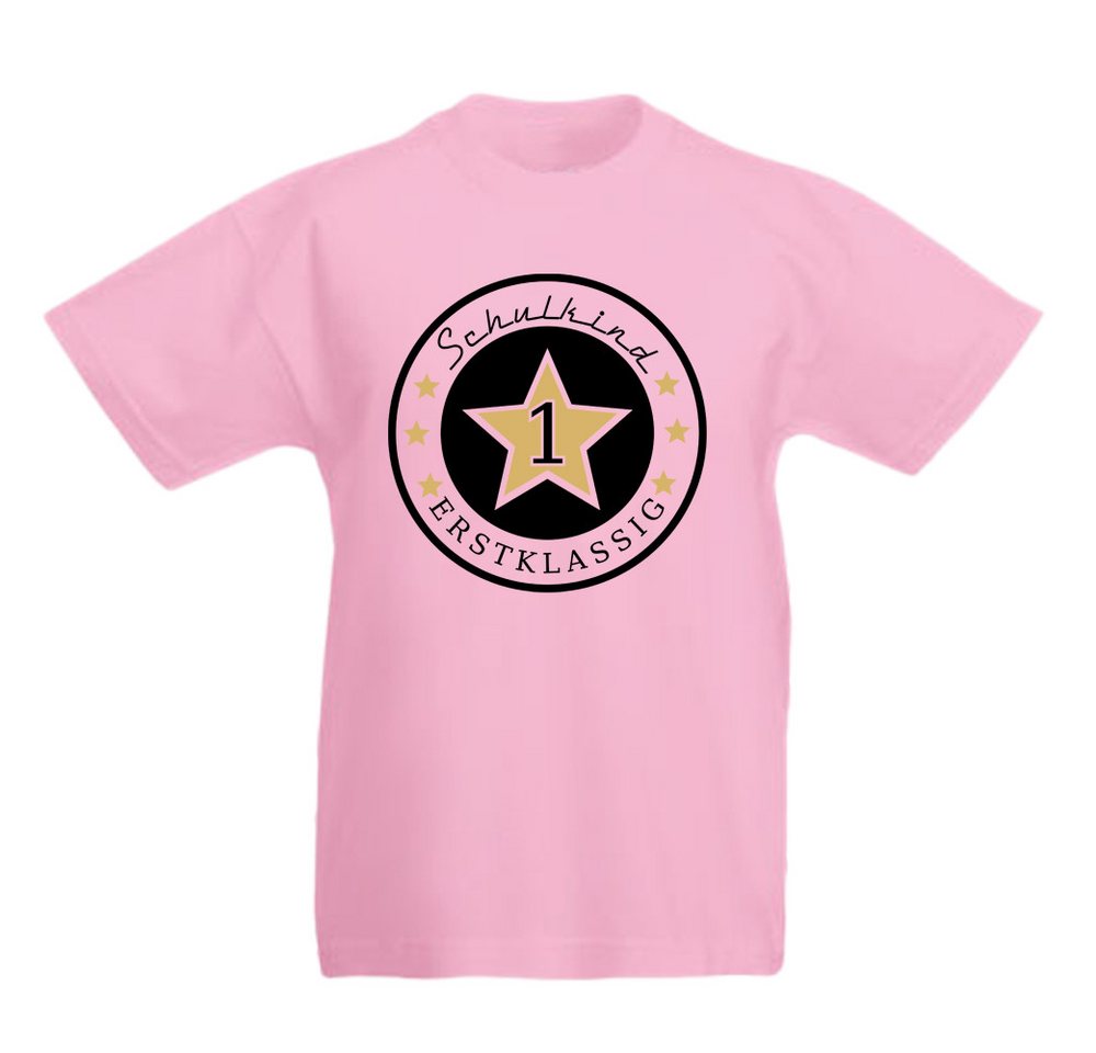 G-graphics T-Shirt Schulkind – 1 – Erstklassig Kinder T-Shirt mit Motiv zur Einschulung von G-graphics