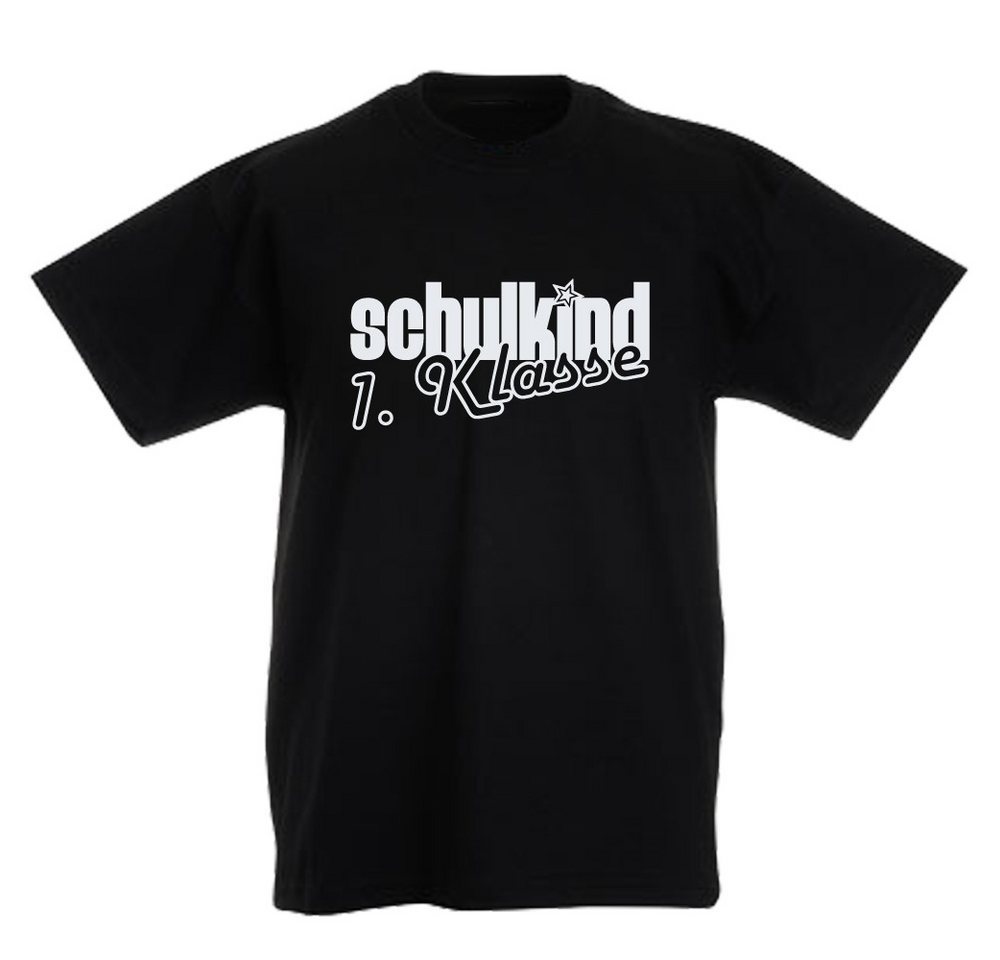 G-graphics T-Shirt Schulkind – 1. Klasse Kinder T-Shirt mit Motiv zur Einschulung von G-graphics