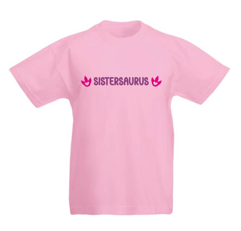 G-graphics T-Shirt Sistersaurus Kinder T-Shirt mit Spruch / Statement von G-graphics