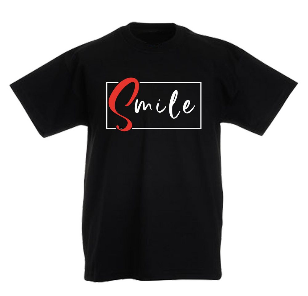 G-graphics T-Shirt Smile Kinder T-Shirt mit coolem Spruch als Frontprint von G-graphics