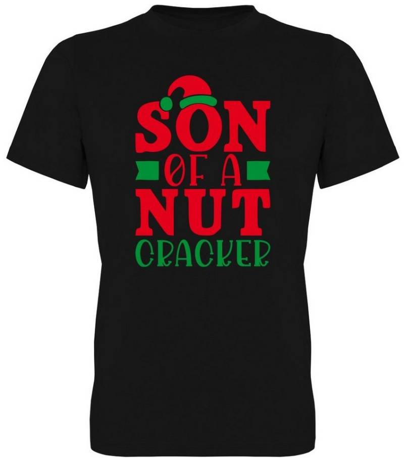 G-graphics T-Shirt Son of a Nut Cracker Herren T-Shirt mit Winter- & Weihnachtsmotiv von G-graphics