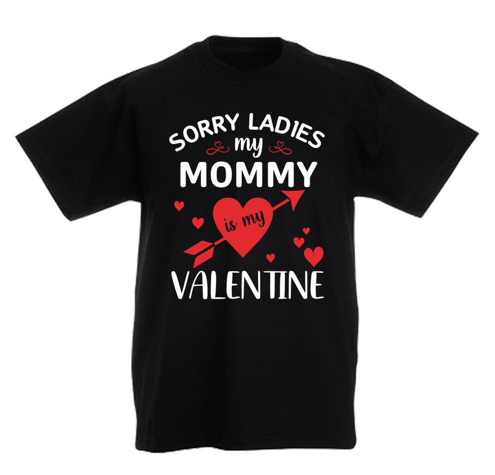 G-graphics T-Shirt Sorry Ladies, my Mommy is my Valentine Kinder T-Shirt, mit Spruch / Sprüche / Print / Aufdruck von G-graphics