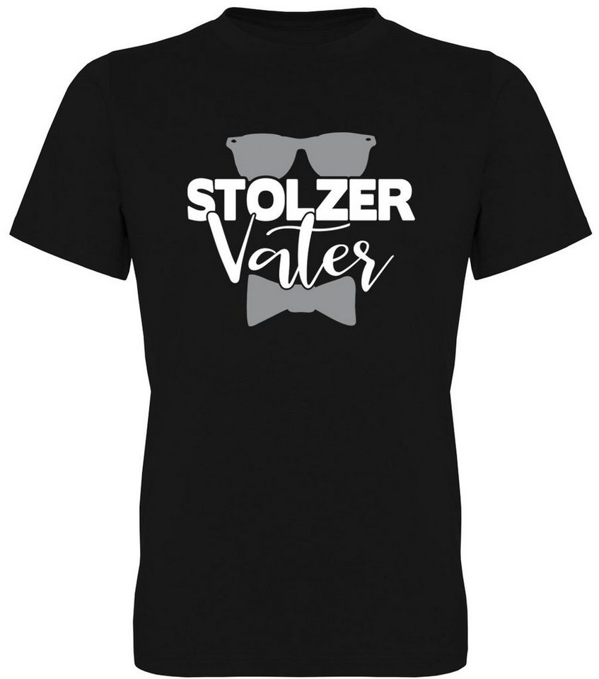 G-graphics T-Shirt Stolzer Vater Herren T-Shirt mit Frontprint-Motiv für den besten Papa zum Vatertag von G-graphics