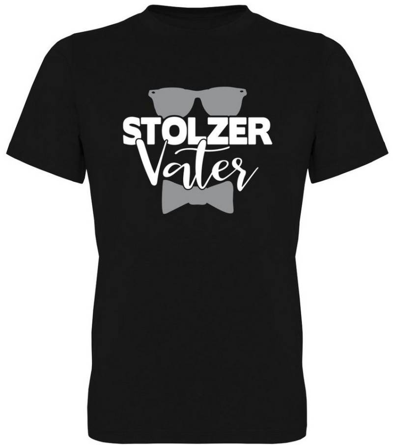 G-graphics T-Shirt Stolzer Vater Herren T-Shirt mit Frontprint-Motiv für den besten Papa zum Vatertag von G-graphics