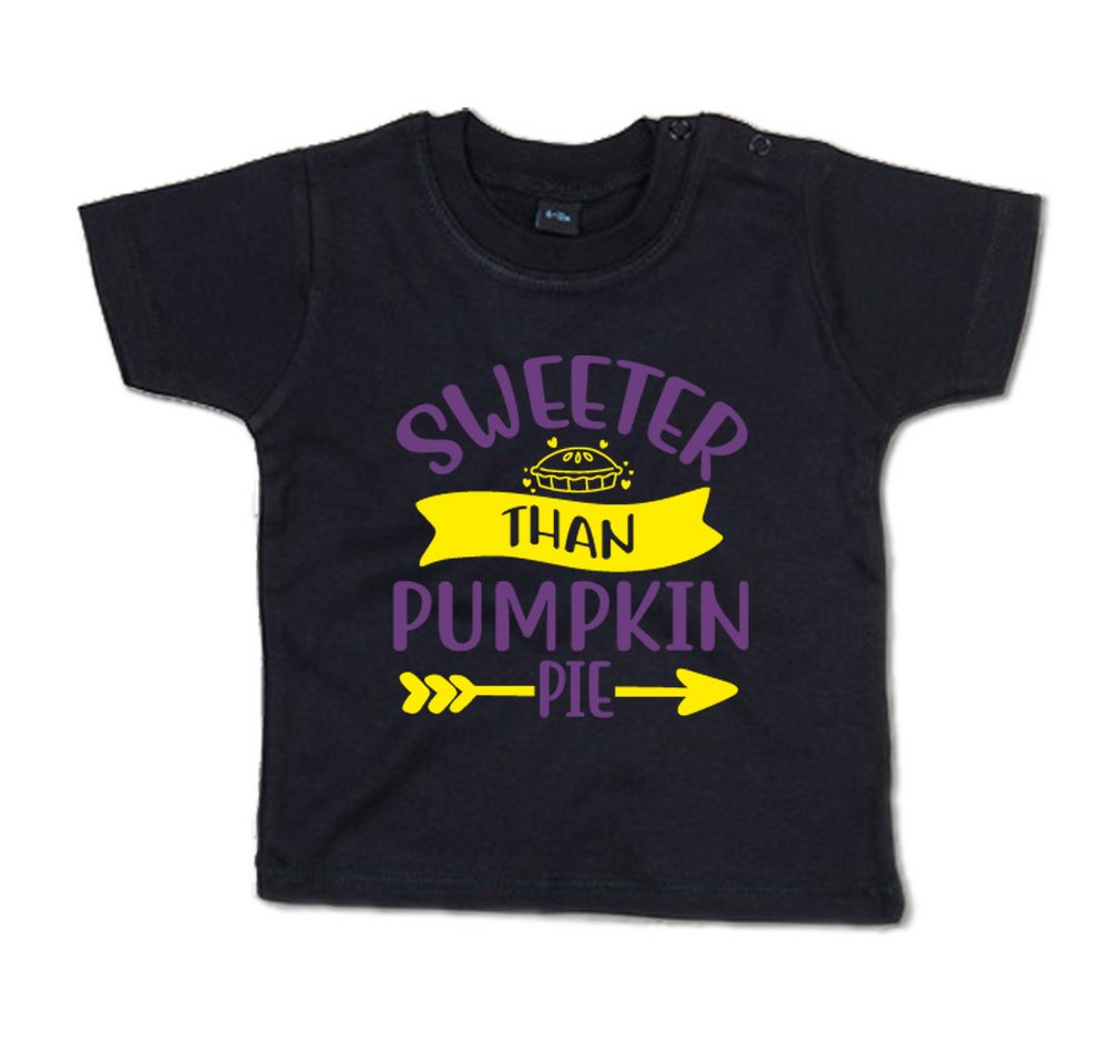 G-graphics T-Shirt Sweeter than pumpkin pie Baby T-Shirt, mit Spruch / Sprüche / Print / Aufdruck von G-graphics