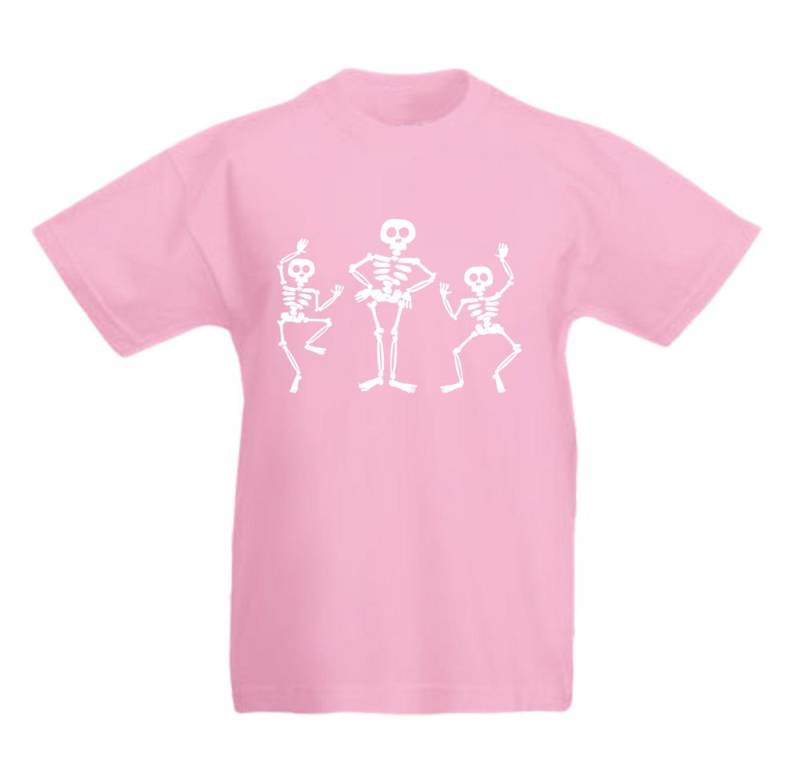 G-graphics T-Shirt Tanzende Skelette Kinder T-Shirt mit gruseligem Motiv zu Halloween von G-graphics