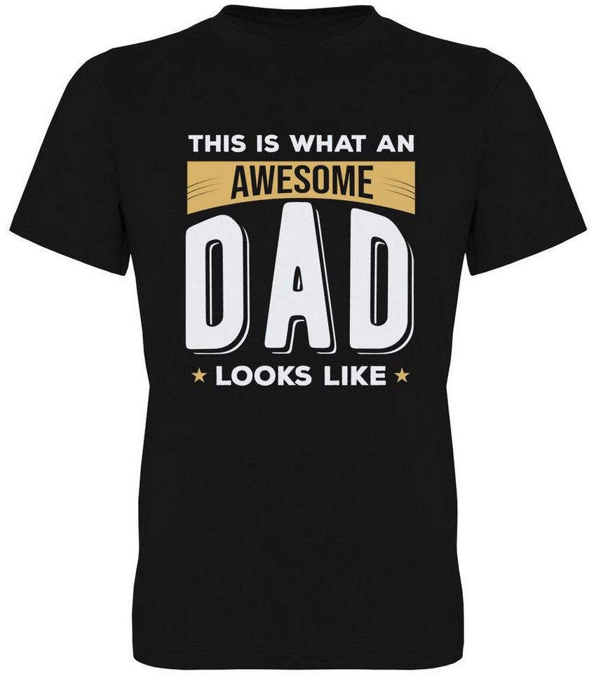 G-graphics T-Shirt This is what an awesome Dad looks like Herren T-Shirt, mit trendigem Frontprint, Aufdruck auf der Vorderseite, Spruch/Sprüche/Print/Motiv, für jung & alt von G-graphics