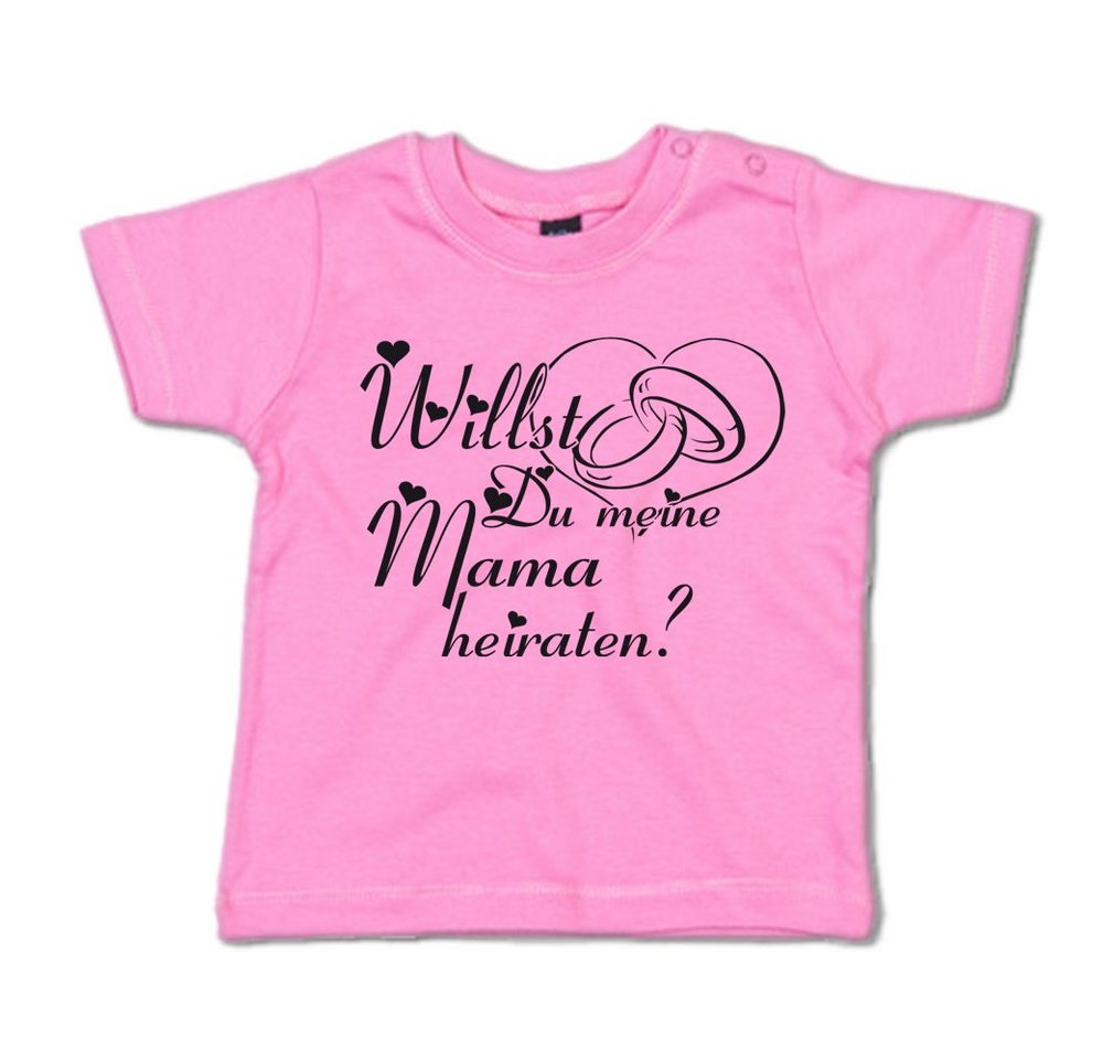 G-graphics T-Shirt Willst Du meine Mama heiraten? Baby T-Shirt, mit Spruch / Sprüche / Print / Aufdruck von G-graphics