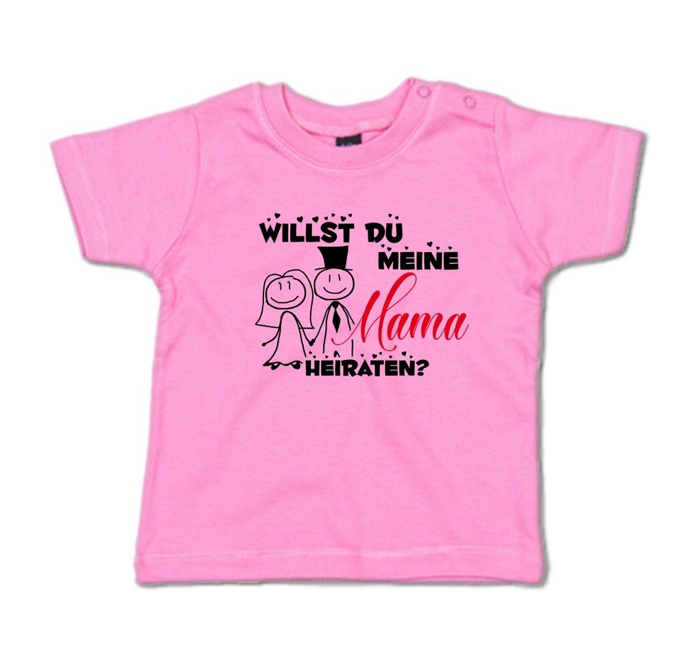 G-graphics T-Shirt Willst Du meine Mama heiraten? mit Spruch / Sprüche / Print / Aufdruck, Baby T-Shirt von G-graphics