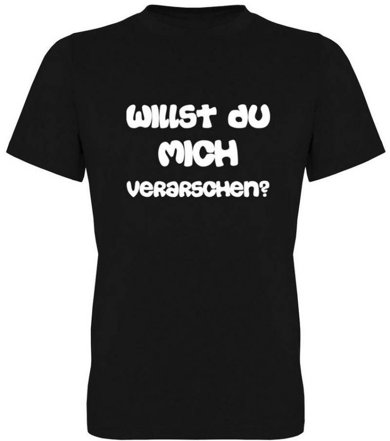 G-graphics T-Shirt Willst Du mich verarschen? Herren T-Shirt mit Statement / Spruch / Motiv als Frontprint von G-graphics