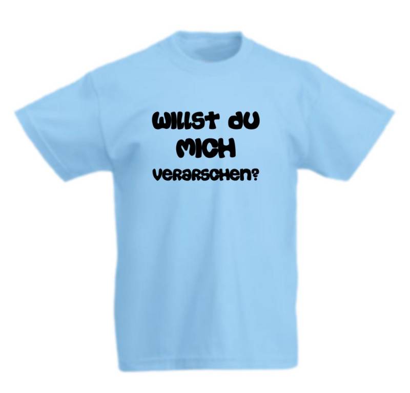 G-graphics T-Shirt Willst Du mich verarschen? Kinder T-Shirt mit coolem Spruch als Frontprint von G-graphics