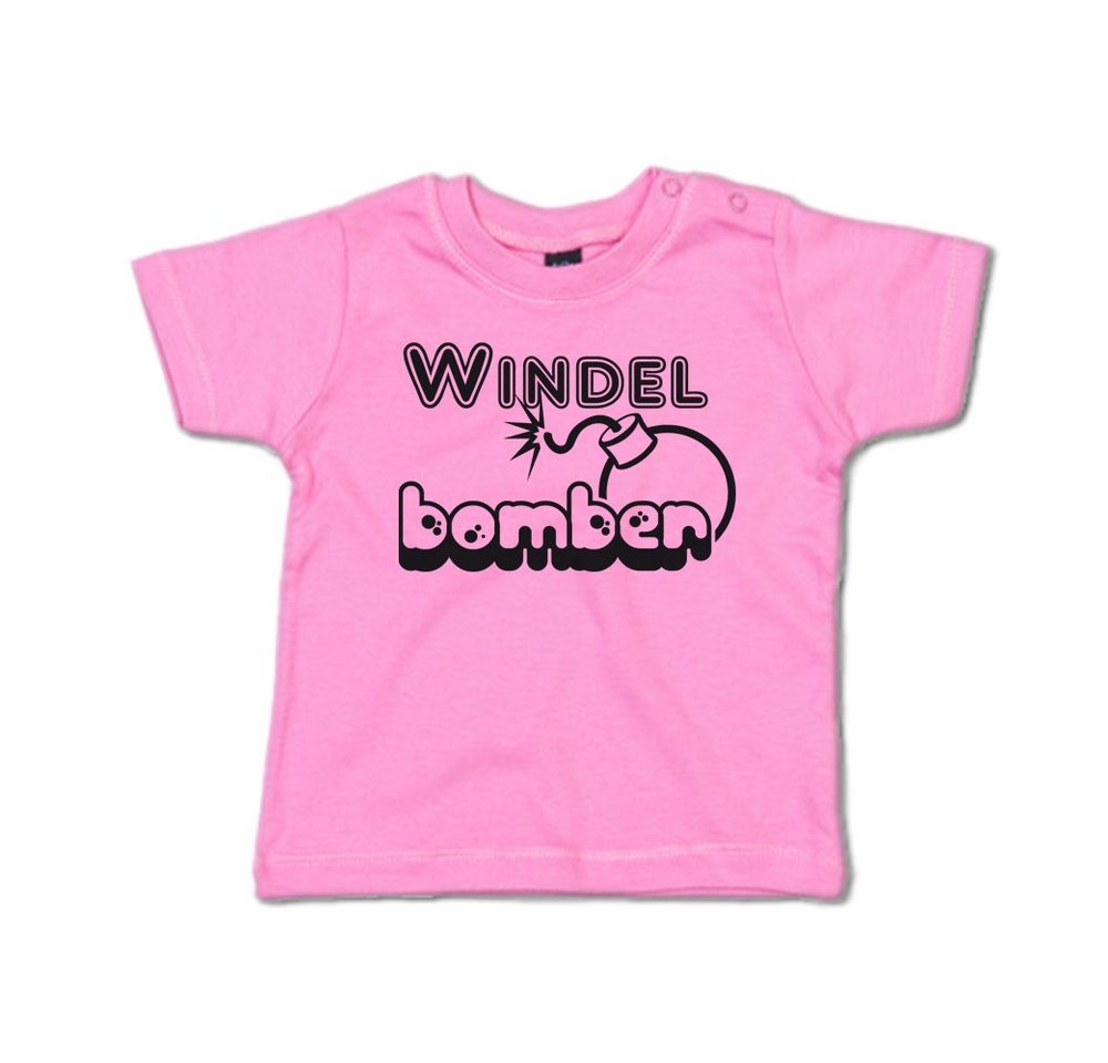 G-graphics T-Shirt Windelbomber Baby T-Shirt mit Spruch für coole Babys von G-graphics
