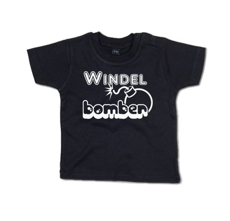G-graphics T-Shirt Windelbomber Baby T-Shirt mit Spruch für coole Babys von G-graphics