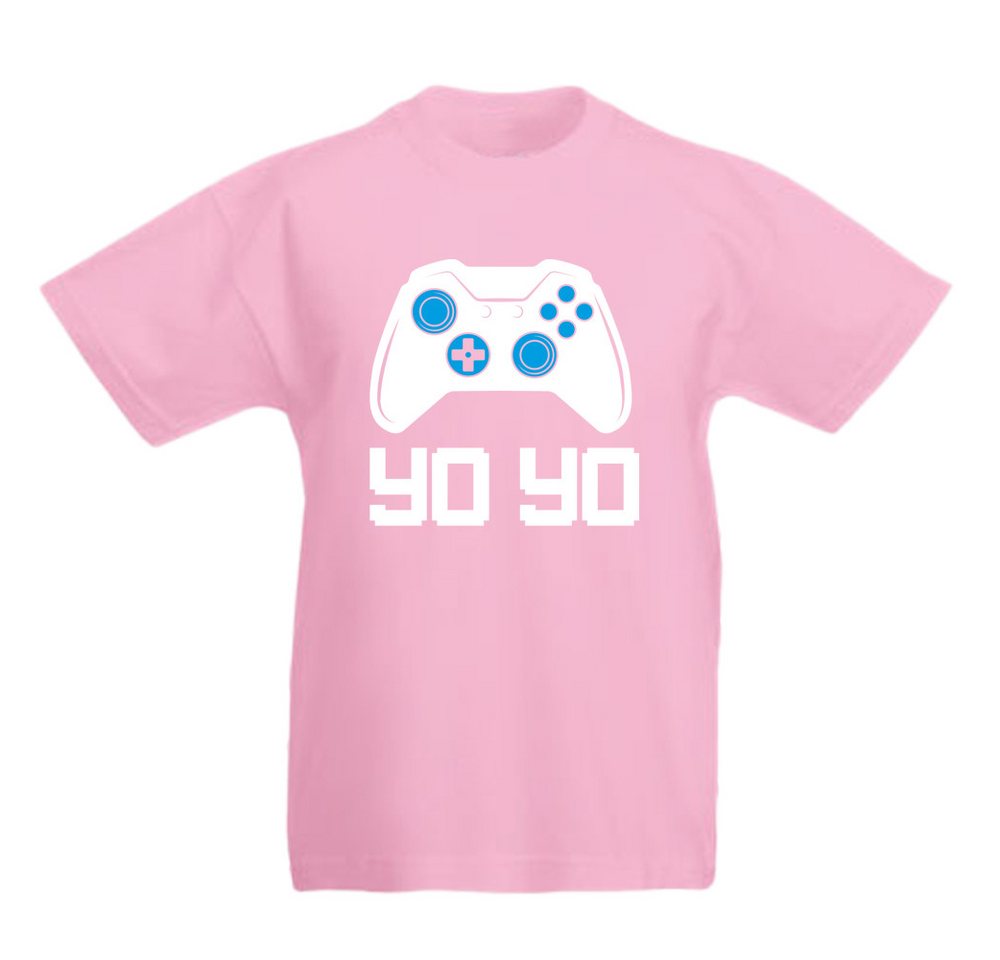 G-graphics T-Shirt Yo Yo – Controller Kinder T-Shirt mit coolem Frontprint für Gamer*innen von G-graphics