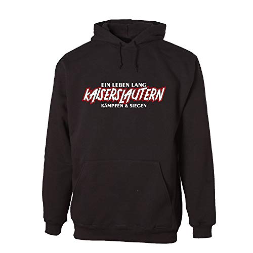 G-graphics Unisex Hoodie EIN Leben lang - Kaiserslautern - kämpfen & Siegen 156.0199 (M) von G-graphics