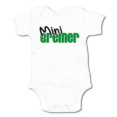 G-graphics Mini Bremer Baby-Body 250.0057 (3-6 Monate, weiß) von G-graphics