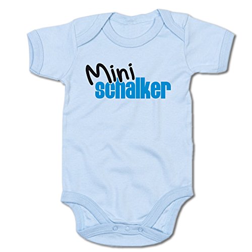 G-graphics Mini Schalker Baby-Body (250.0047) (3-6 Monate, blau) von G-graphics