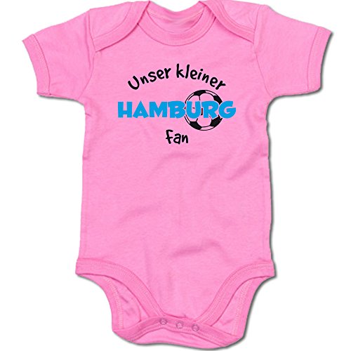 G-graphics Unser Kleiner Hamburg Fan Baby-Body Suite Strampler 250.0487 (3-6 Monate, pink) von G-graphics